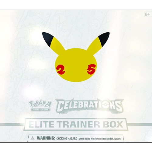 Pokemon 25 Celebrations Elite on sale Trainer Box