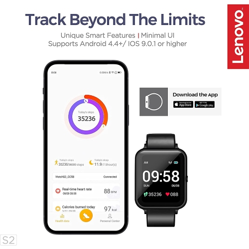 New lenovo sale smart watch