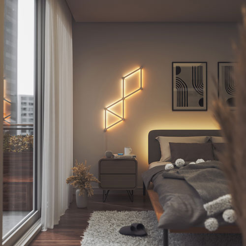 Nanoleaf Lines 60 Degrees – Smarter Kit – 9 Light Bars