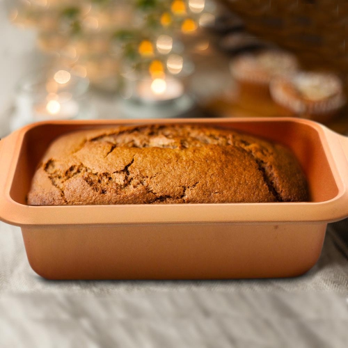 Gibson Home Richmound 4-Piece Nonstick Heavy Gauge Carbon Steel Bakeware Set - Copper