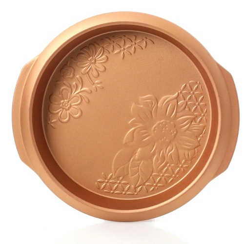 Gibson Home Richmound 4-Piece Nonstick Heavy Gauge Carbon Steel Bakeware Set - Copper