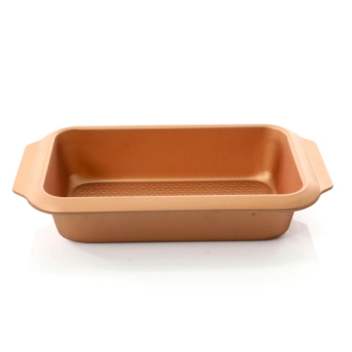 Gibson Home Richmound 4-Piece Nonstick Heavy Gauge Carbon Steel Bakeware Set - Copper
