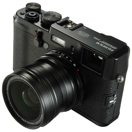 Fujifilm X Wide Angle Conversion Lens for X100/X100S - Black