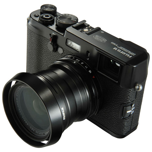 Fujifilm X Wide Angle Conversion Lens for X100/X100S - Black