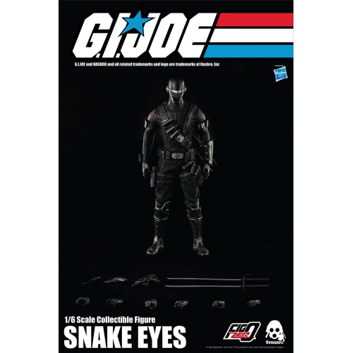 G.I. Joe Collectible 12 Inch Action Figure 1/6 Scale - Snake Eyes