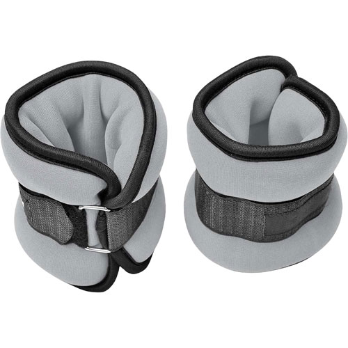 Jessica Simpson Ankle Weights - Pair - 2 lb - Grey