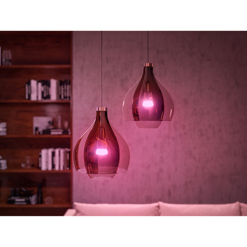 Philips Hue A21 Smart LED Light Bulb - White & Colour Ambiance