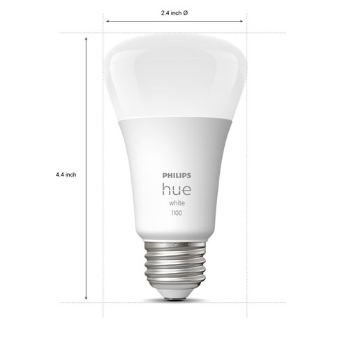Philips Hue A19 Smart LED Light Bulb - 4 Pack
