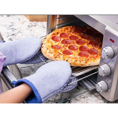Black & Decker 6-Slice Air Fry Toaster Oven - 2.8 Cu. Ft./78.8L - Stainless Steel