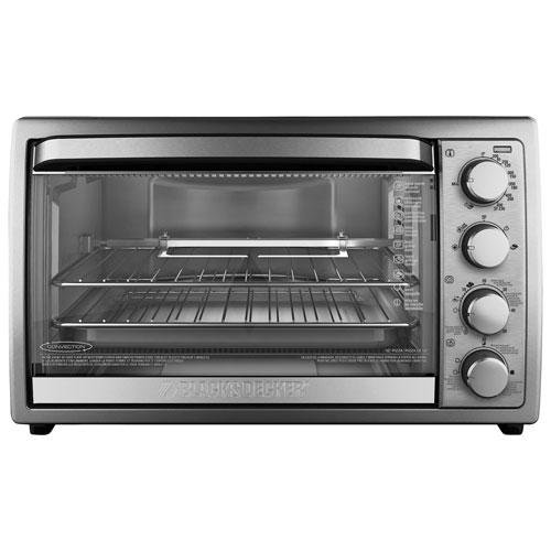 Black Decker Rotisserie Extra Deep Convection Toaster Oven