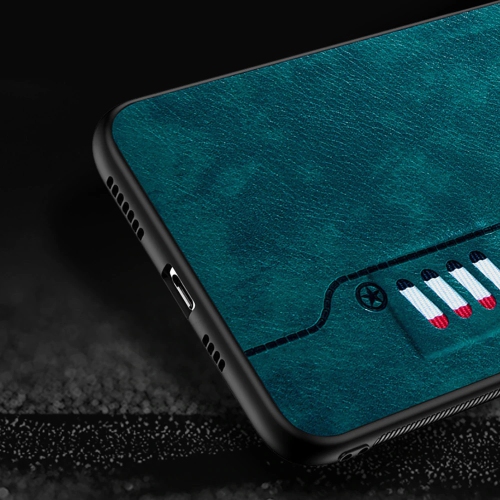 Étui antichoc mince en silicone souple et texturé en cuir de Tedlin, étui protecteur antirayure pour Galaxy NOTE 20 de Samsung - Bleu