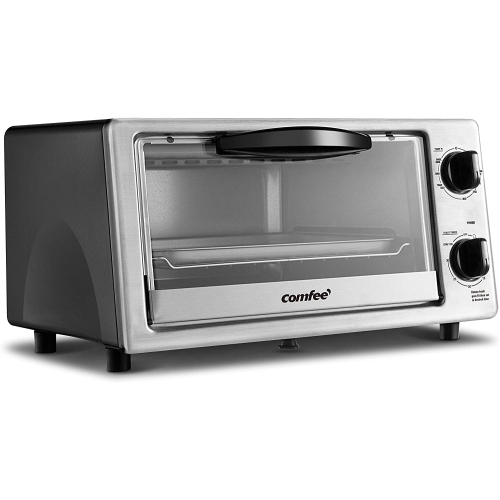 Comfee 4-Slice Mechanical Toaster Oven