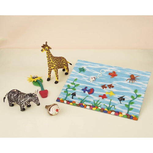 12 Shades Camel Creative Art Clay Soft, Child Safe & Non-Toxic Moulds For Kids with Accessories, Tools and Tutorials