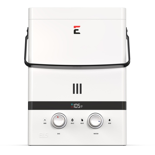Chauffe-eau instantané extérieur portatif de 37,5 000 BTU Luxé d’Eccotemp 1.5 GPM