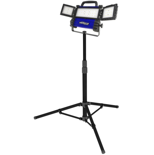 Multi-Directional Led Work Light W/Telescopic Stand