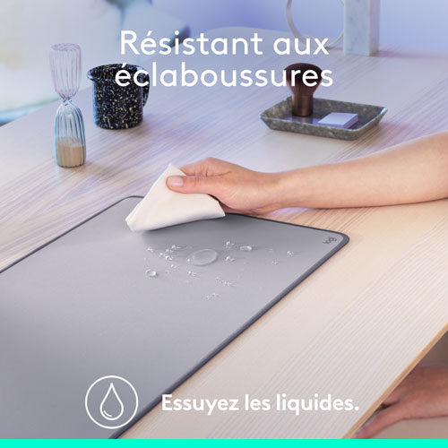 Logitech Studio Desk Mat - Mid Grey