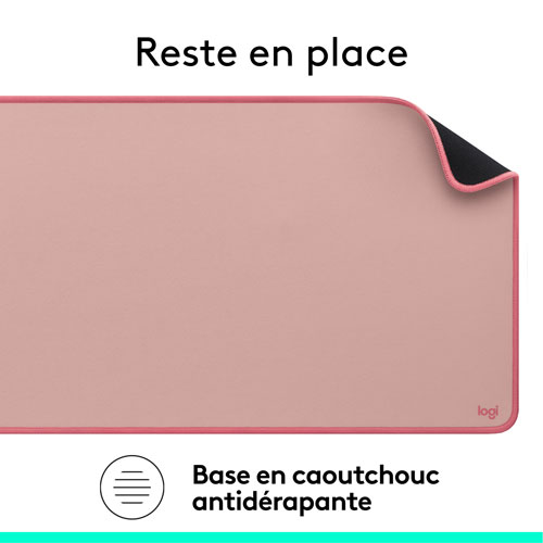Tapis de bureau Studio de Logitech - Rose foncé