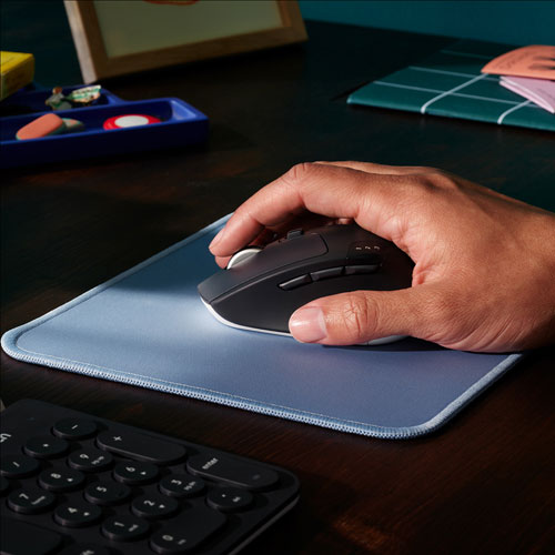 Logitech Studio Mouse Pad - Blue Grey