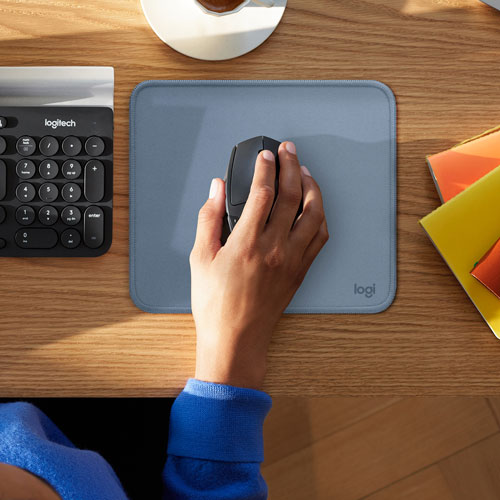 Logitech Studio Mouse Pad - Blue Grey