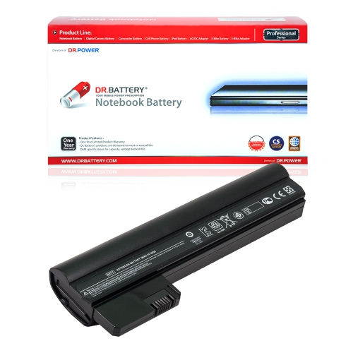 DR. BATTERY - Replacement for HP Mini 110-3150 / 110-3160 / 110-3170 / 110-3190 / HSTNN-GB1T / HSTNN-TY03 / HSTNN-TY06 [10.8V / 2200mAh / 24Wh] *** F