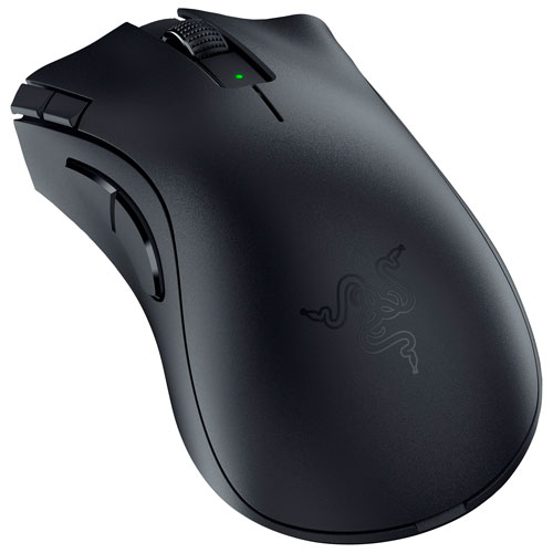Souris de jeu optique Bluetooth 14 000 ppp DeathAdder V2 X HyperSpeed de Razer - Noir