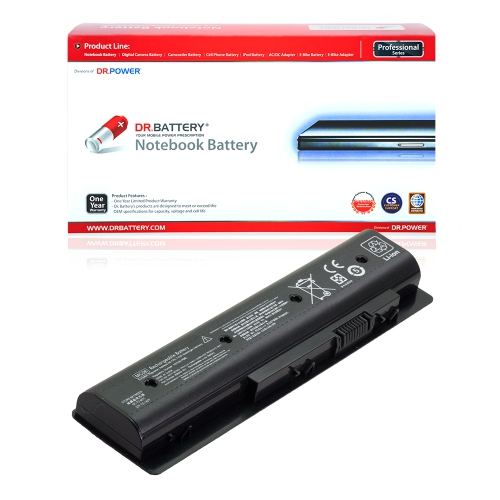 DR. BATTERY - Replacement for HP Envy 17-n078ca / 17-n100 / 17-n100ng / HSTNN-PB6L / HSTNN-PB6R / 804073-851 / 805095-001 [11.1V / 4400mAh / 49Wh] **