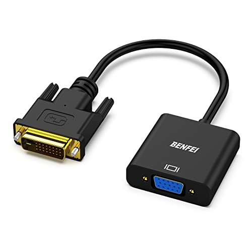 BENFEI  Active Dvi-D to VGA Adapter, Dvi-D 24+1 to VGA Male to Female Adapter