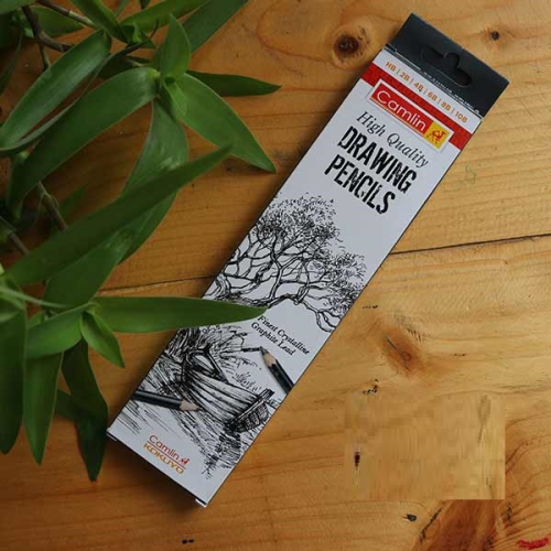 ISTAR Professional Drawing Sketch Pencils Set, 6 Pieces Drawing Pencils, HB, 2B, 4B, 6B, 8B, 10B Graphite Pencils, Ideal For Drawing Art, Sketching