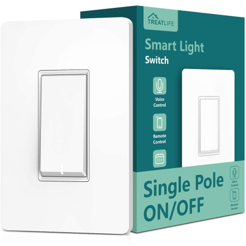 Single-Pole Wi-Fi Smart Switch