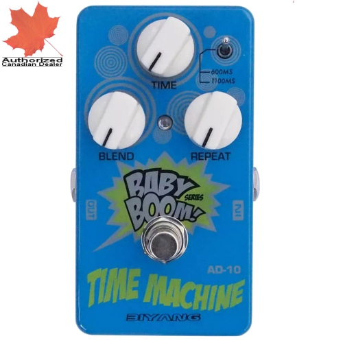 Biyang AD-10 Time Machine Analog Delay Guitar Effects Pedal Baby Boom Series
