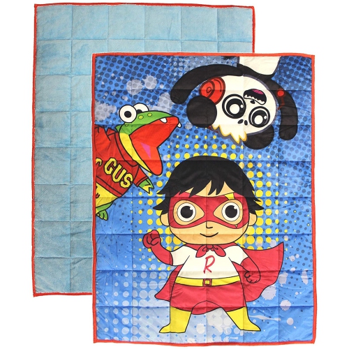 Ryans World As The Superhero Weighted Blanket for Kids 36" x 48"