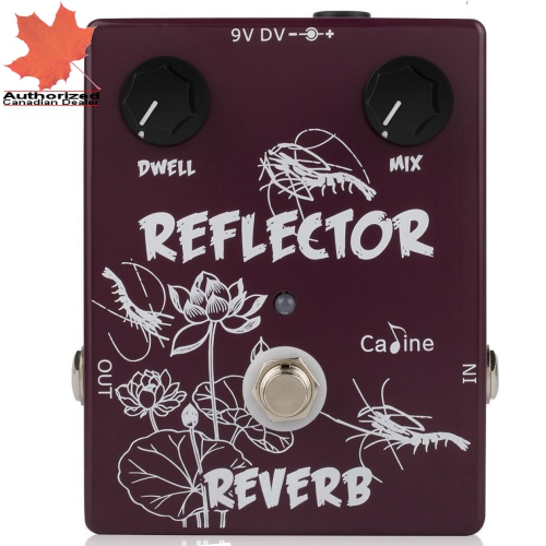 CALINE CANADA  Caline Cp-44 Reflector Spring Reverb Guitar Effect Pedal Natural Timbre