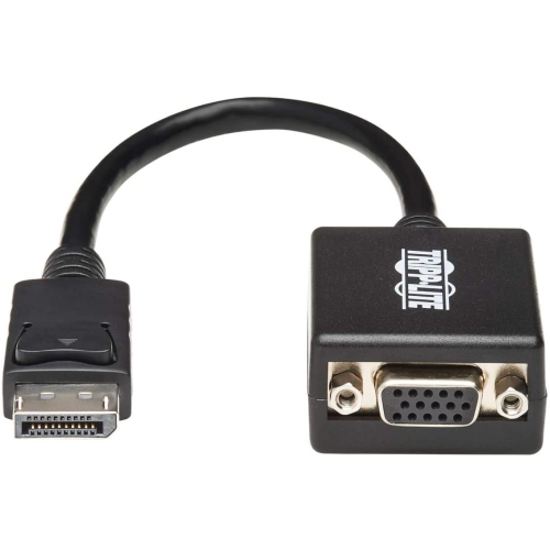 tripp lite displayport to vga adapter cable active converter dp to vga dp2vga m/f 6in