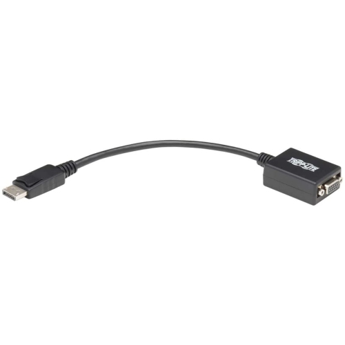 tripp lite displayport to vga adapter cable active converter dp to vga dp2vga m/f 6in