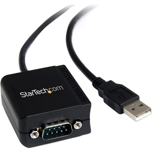 Image 1 de 4.. StarTech.com USB to Serial Adapter - Optical Isolation - USB Powered - FTDI USB to Serial Adapter - USB to RS232 Adapter Cable