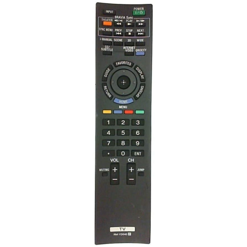 RM-YD040 Remote Control Replaced for Sony TV KDL-46HX800 KDL