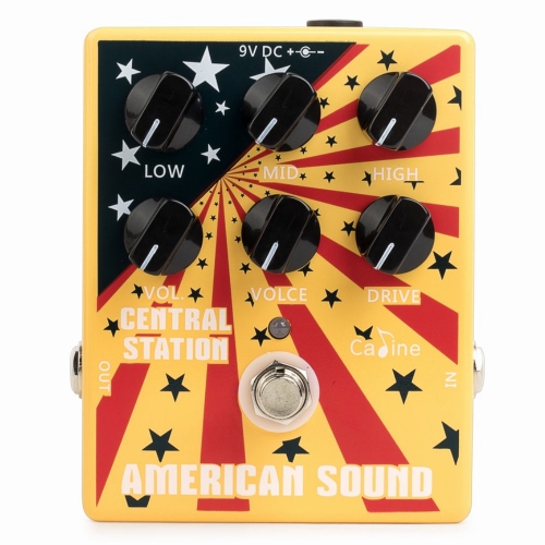 CALINE CANADA  Caline Cp-55 Central Station American Sound High Gain 3-Band Eq Distortion