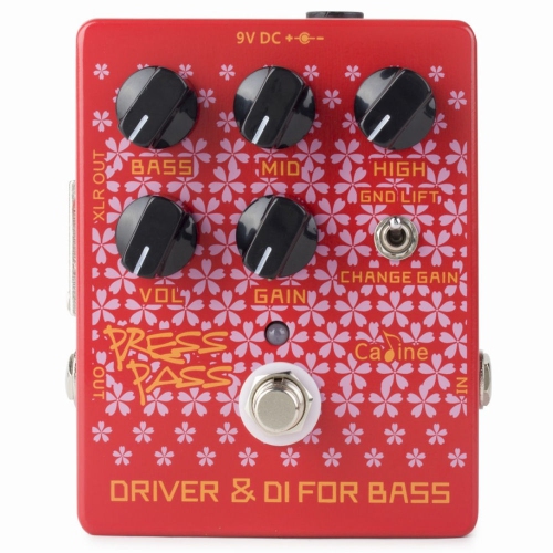 Caline CP-59 Press Pass Driver Bass Amp DI Classic Tube Tones