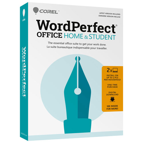 Corel WordPerfect Office Home & Student - Digital Download