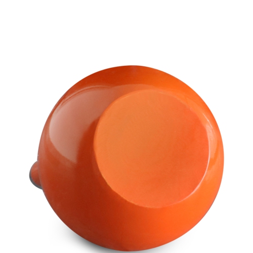 PRISP Competition Kettlebell Weight 28kg - Pro Grade Heavy Duty Cast Steel, Orange