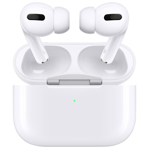 Écouteurs boutons 100 % sans fil sup. bruit AirPods Pro Apple avec étui de recharge MagSafe - Blanc