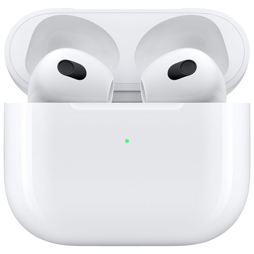 Écouteurs boutons 100 % sans fil AirPods d'Apple avec étui de chargement MagSafe - Blanc