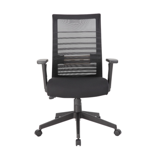 Boss Office Linear Mesh Adjustable Computer Desk Chair