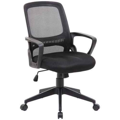 SCRANTON & CO  Mesh Swivel Office Chair In In Black