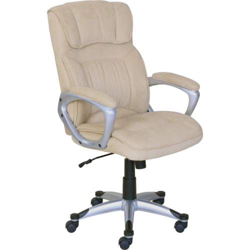 Scranton & Co Executive Office Chair in Fawn Tan Linen