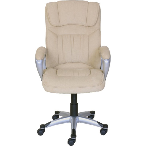 Scranton & Co Executive Office Chair in Fawn Tan Linen