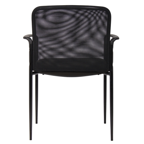 Scranton & Co Guest Chair with Casters in Black