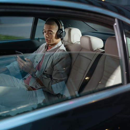 Philips Audio H9505 Hybrid Active Noise Canceling Over Ear Wireless Bluetooth Pro-Performance Headphones 40 mm Drivers, Comfort Fit and 27 Hours of