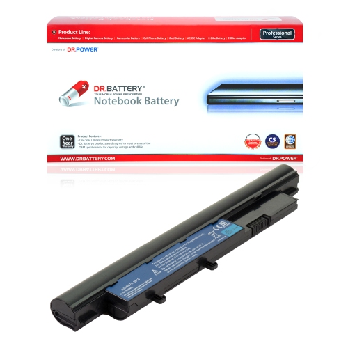 DR. BATTERY  - Replacement Laptop Battery for Acer Aspire 3811Tz 3811Tzg 4410 4810 4810T Bt.00605.054 Bt.00607.078 Bt.00607.079 [11.1V / 49Wh]