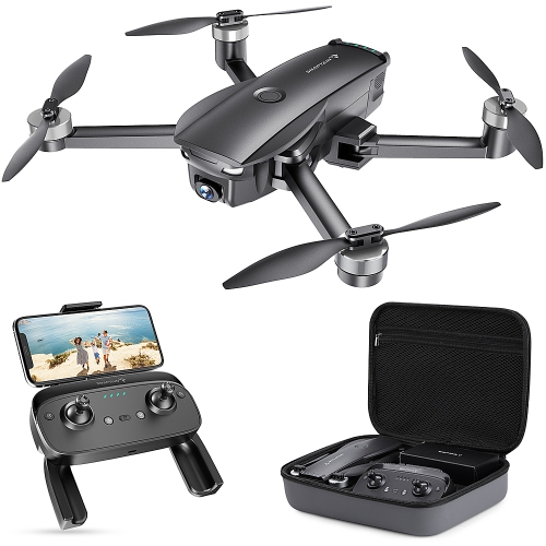 Vantop - Snaptain SP7100 Drone with Remote Controller, 4K UHD Camera- Gray
